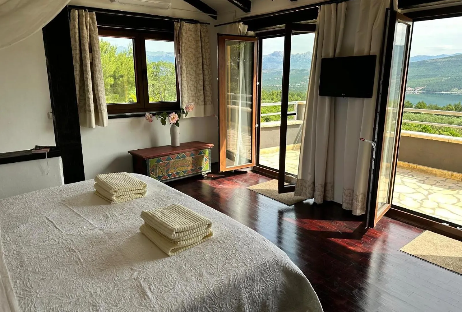 Tatil Evi Villa Panorama Pridraga Hırvatistan